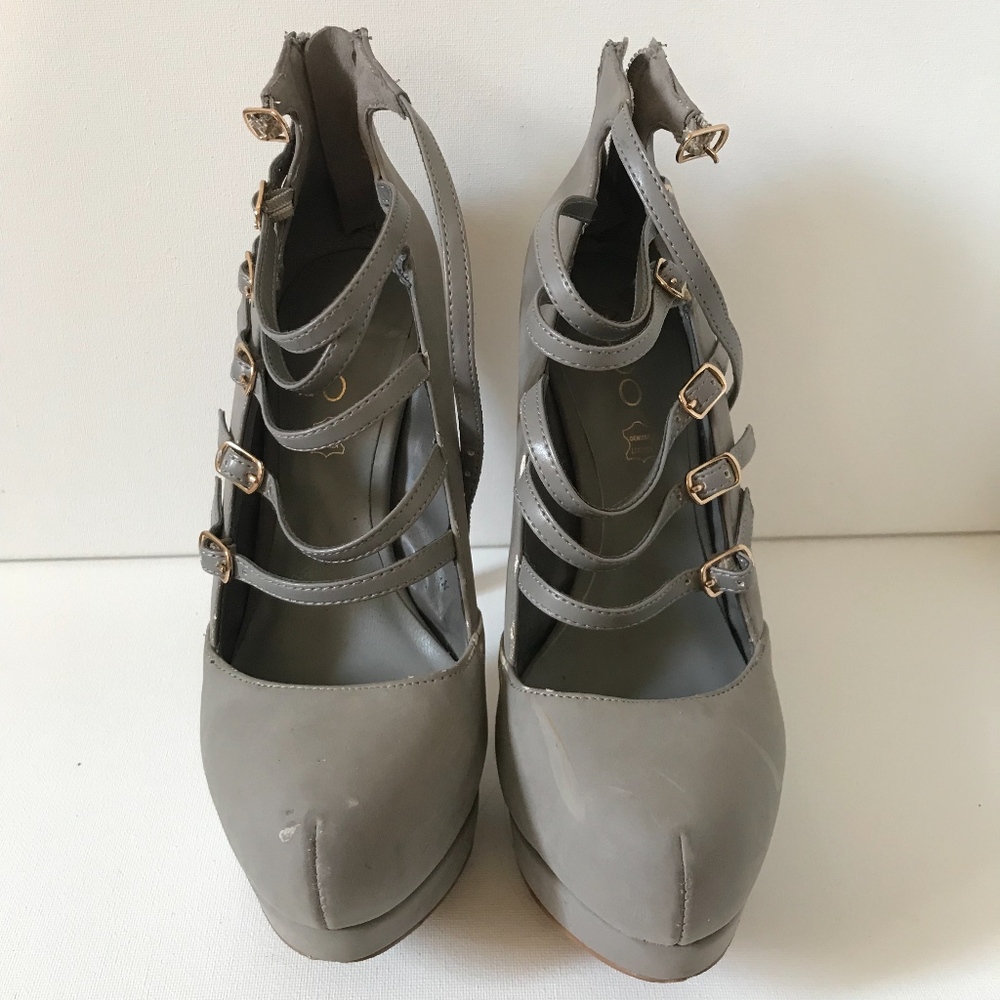 Aldo Grey Heels
